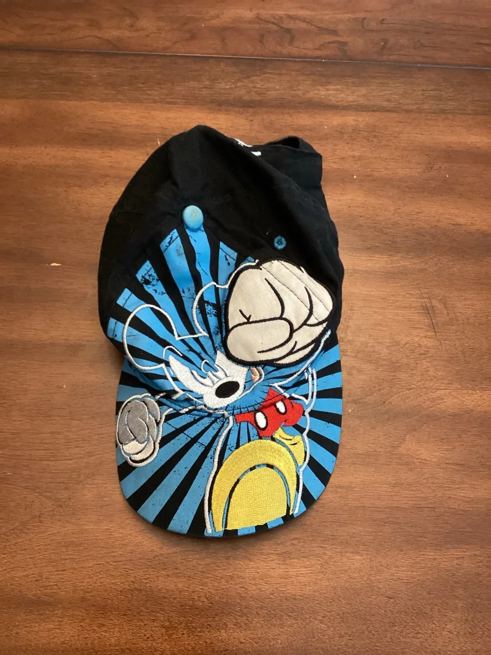 Collection of 3 Disney WDW Mickey Mouse Caps Hats